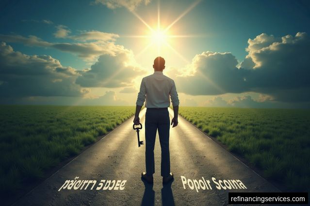 Improving Credit Scores with Strategic Refinancing Decisions